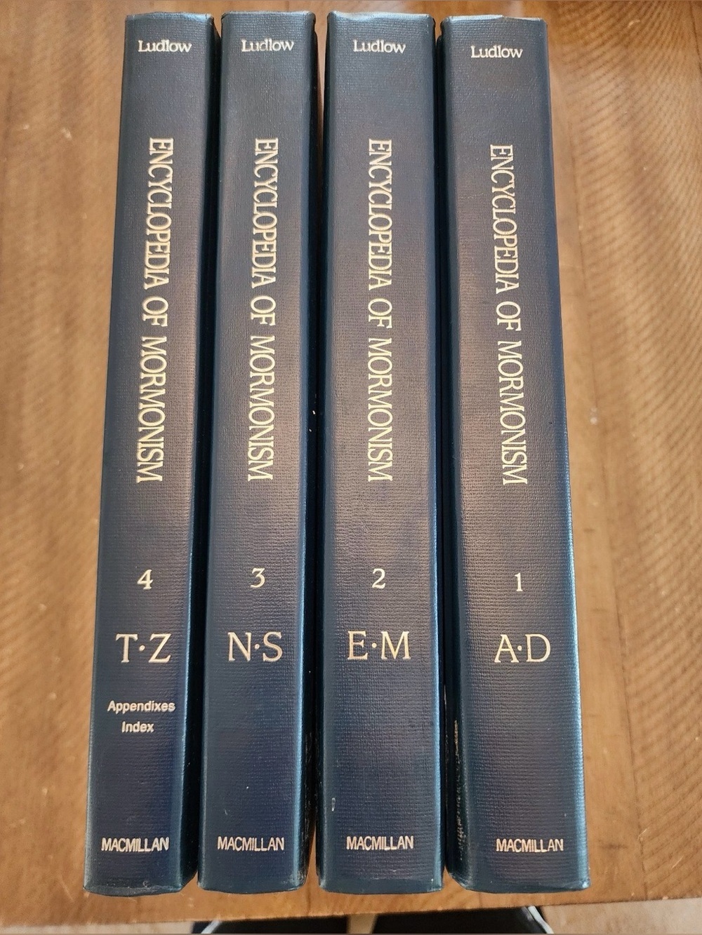 Encyclopedia of Mormonism by Daniel H. Ludlow (1992, Hardcover) Four Volumes